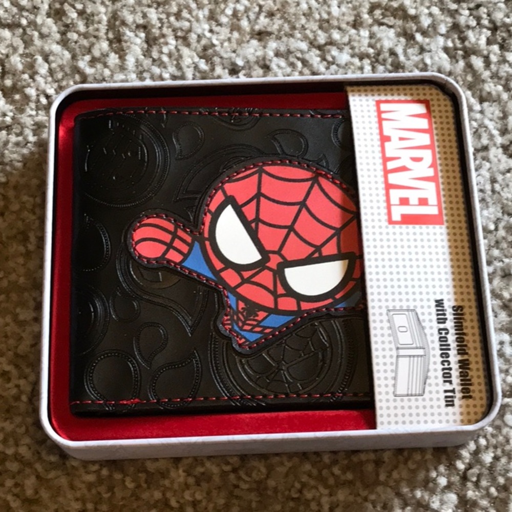 Amazing Spider-Man Slimfold Wallet Collector Tin